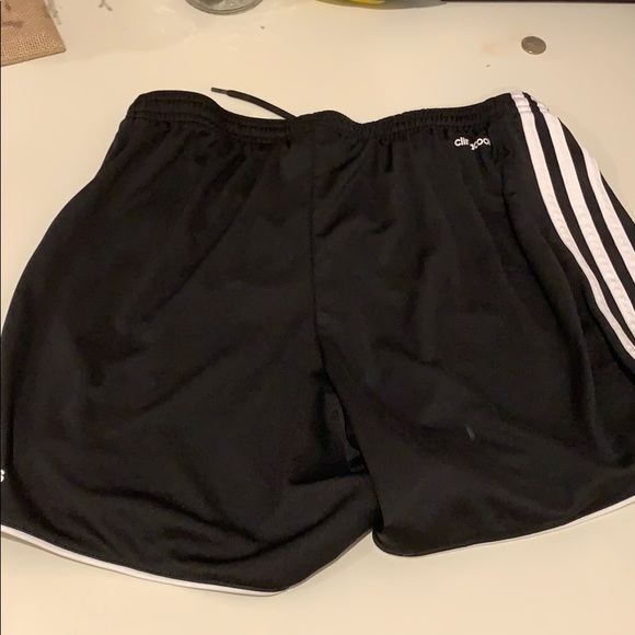 black soccer/basketball shorts - Picture 2 of 3